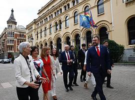 El nuevo Gobierno de Asturias toma posesión de sus carteras