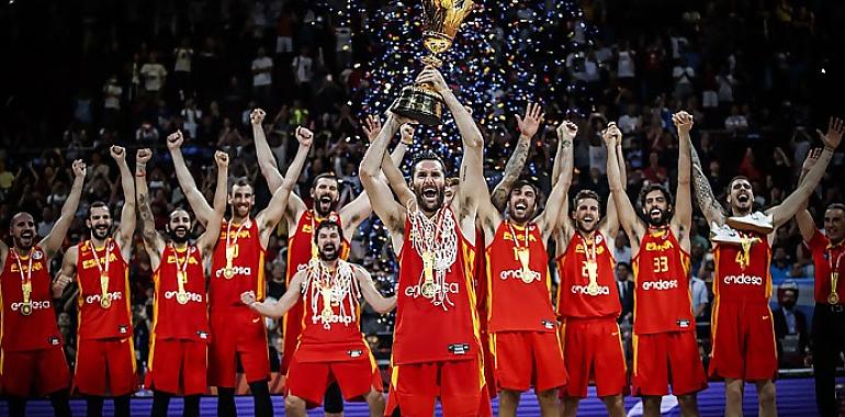 La ACB felicita a la Selección Española por el oro mundial