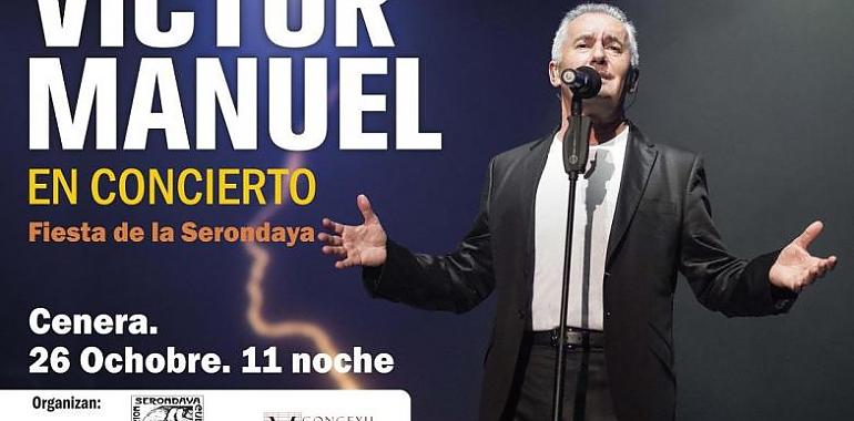 Cenera perfila la Serondaya con el concierto de Víctor Manuel como estrella