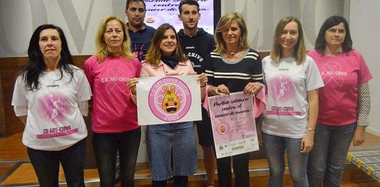 El polideportivo de San Claudio acoge baloncesto solidario contra del cáncer de mama