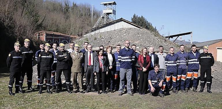 Defensa premia a la Brigada de Salvamento Minero de Asturias
