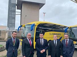 Nuevos autobuses de servicio al aeropuerto de Asturias