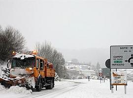 Activada la preemergencia en las carreteras entre Asturias y León ante la previsión de nieve