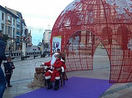 Papá Noel volverá a visitar el comercio local de Villaviciosa
