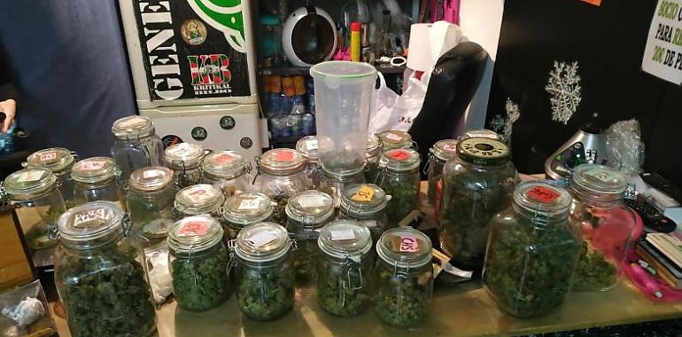 Intervenidos más de 3 kilogramos de marihuana, hachís y resina de hachís