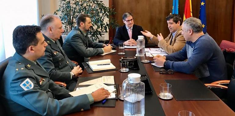 Delegación del Gobierno en Asturias coordina el control de la campaña de la xarda