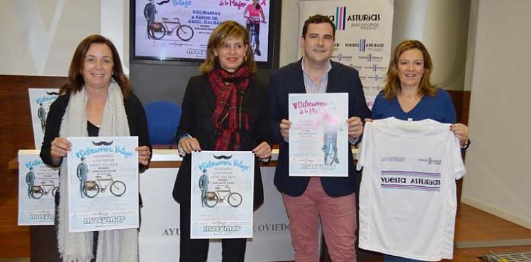 Las ciclocarreras de “la Mujer” y “Vintage” a favor de Galbán, regresan a Oviedo el día 3 de mayo