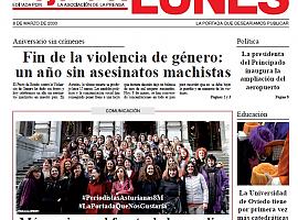 La portada de las periodistas asturianas para el 8M