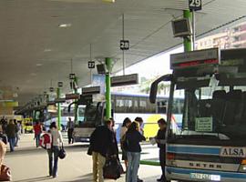 Asturias reduce el transporte público interurbano
