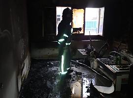 Extinguido un incendio en una vivienda de Ribadesella