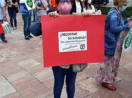 Recortes Cero apoya en Oviedo la sanidad pública