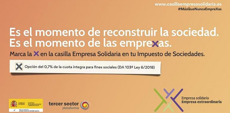 El Tercer Sector anima a marcar la Casilla Empresa Solidaria