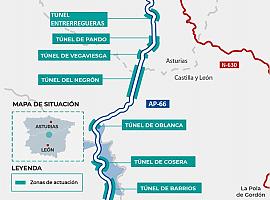 68,1 millones de euros para modernizar los túneles de la autopista AP-66 en Asturias