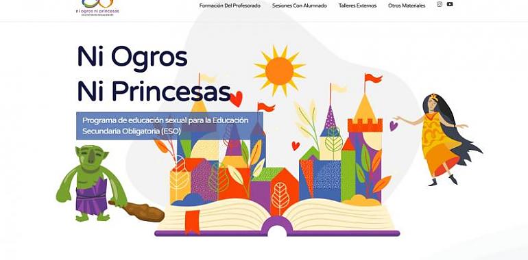 ¡Ni ogros ni princesas! Un programa asturiano de educación sexual reconocido por la Unesco