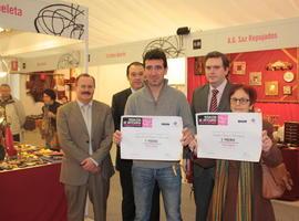 Luis Oriol y Eulalia Bouzón, ganadores en el Concurso  la ‘Rosaleda de Artesanos’