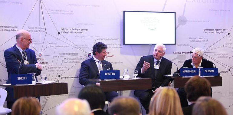 Martinelli participa en la inauguración del Foro Económico Mundial en Davos