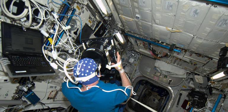 Una compleja tecnología nos permite fisgar en la Estación Espacial Internacional