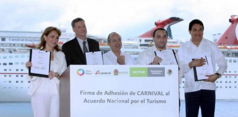 Cruceros Carnival apuesta por México como destino turístico