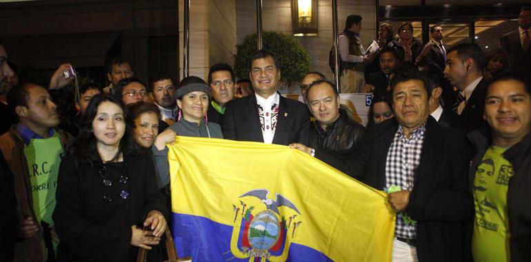  El presidente de Ecuador, en España para entrevistarse con Rajoy 