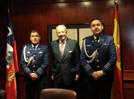 El Coronel Eleazar Bravo asume la Agregaduría Aérea en la Embajada de Chile en España