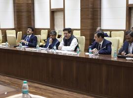 Encuentro del Lehendakari con el Primer Ministro de Maharashtra (Mumbai)