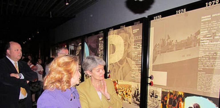 La Directora General de la UNSECO visita el Centro Simon Wiesenthal y el Museo de la Tolerancia 