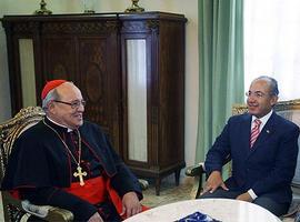 El presidente de México se reúne con el arzobispo de La Habana