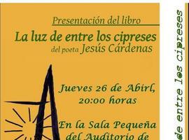 Lectura poética de Jesús Cárdenas en el auditorio de pola de siero el próximo 26 de abril