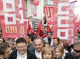 Valenciano: \"Es el primer 1 de mayo en el que realmente están en riesgo los derechos de los trabajadores\"