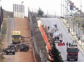 Suspendida nuevamente la construcción del muro de Israel en la frontera libanesa 
