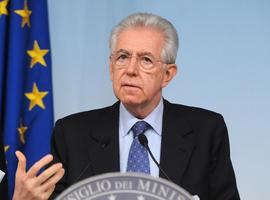 Monti pide a Hollande, Merkel, Cameron y Rompuy impulsar medidas de crecimiento 