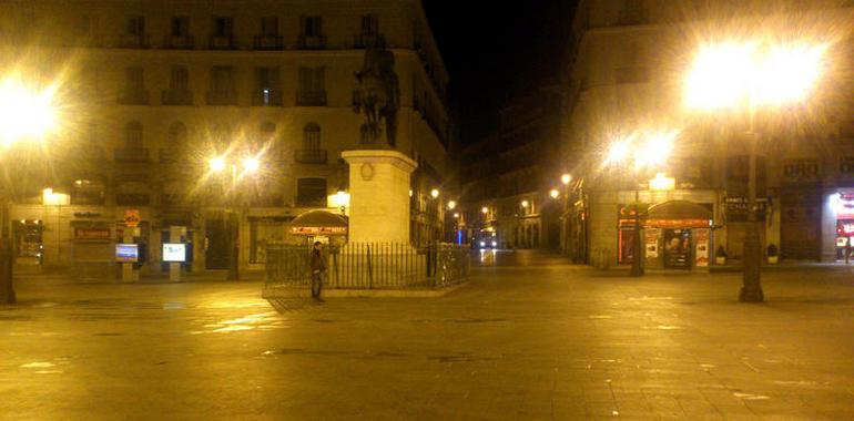 La cuarta y última jornada de concentraciones en Madrid concluye sin incidentes y con un detenido