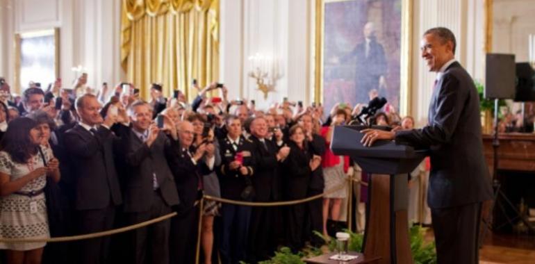 Homenaje de Obama a lesbianas, gays, bisexuales y transexuales en la Casa Blanca