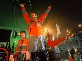 El \Groupama\, vencedor de la Volvo Ocean Race 2011-2012