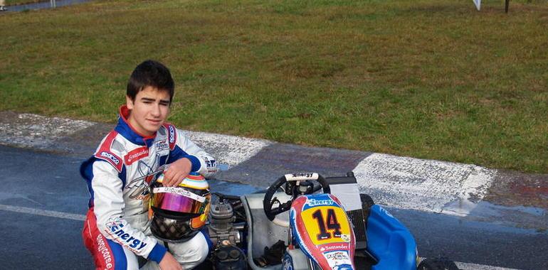 El asturiano German Villanueva diputará el Campeonato del Mundo de Karting U18