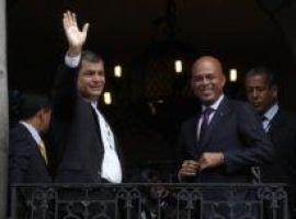 Correa: “La deuda con Haití es grande” 