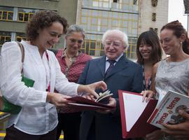 El presidente irlandés dedica el verano a aprender español