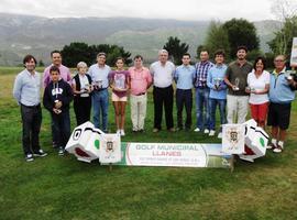 Ganadores  del Torneo Bando de San Roque, en el Club de Golf de Llanes