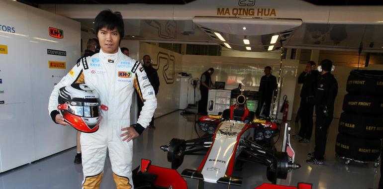 Ma Qing Hua, primer piloto chino en debutar en la Fórmula 1