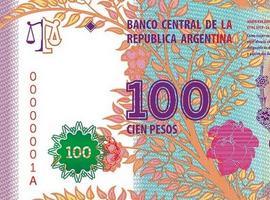 El billete de 100 pesos con la imagen de Eva Perón llega a Francia