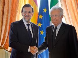 Rajoy y Monti mantienen hoy en Madrid una cumbre bilateral
