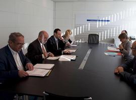 Presidencia y  los secretarios judiciales analizan mejoras de la administración de justicia en Asturias