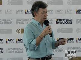 El presidente Santos envía mensaje de tranquilidad tras la intervención de Interbolsa