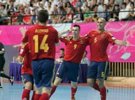 La selección española de fútbol sala alcanza las semifinales