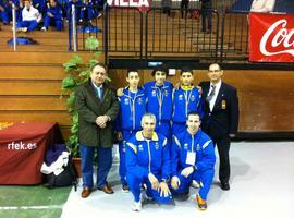 El equipo asturiano de karate junior, tercero en el Campeonato de España