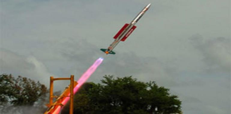  	 India testfires Astra missile