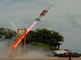  	 India testfires Astra missile