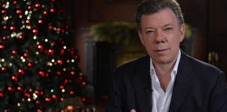 Santos pide unidad a los colombianos para alcanzar la paz verdadera, con justicia social