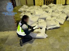 Descubren más de 110 kilos de cocaína ocultos en un cargamento de hortalizas