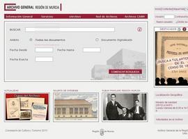 La nueva web del Archivo General de Murcia permitirá consultar documentos de los siglos XII al XX 